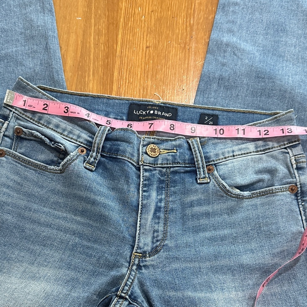 Lucky Brand sweet crop Light Blue Denim Jeans - Picture 8 of 9